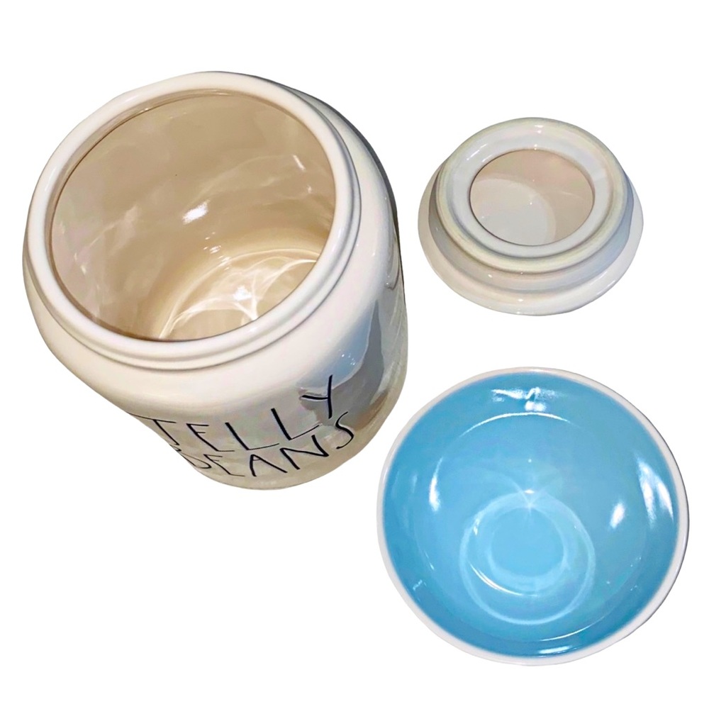 JELLY BEANS Set Large Canister and Bowl - Picture 2 of 4